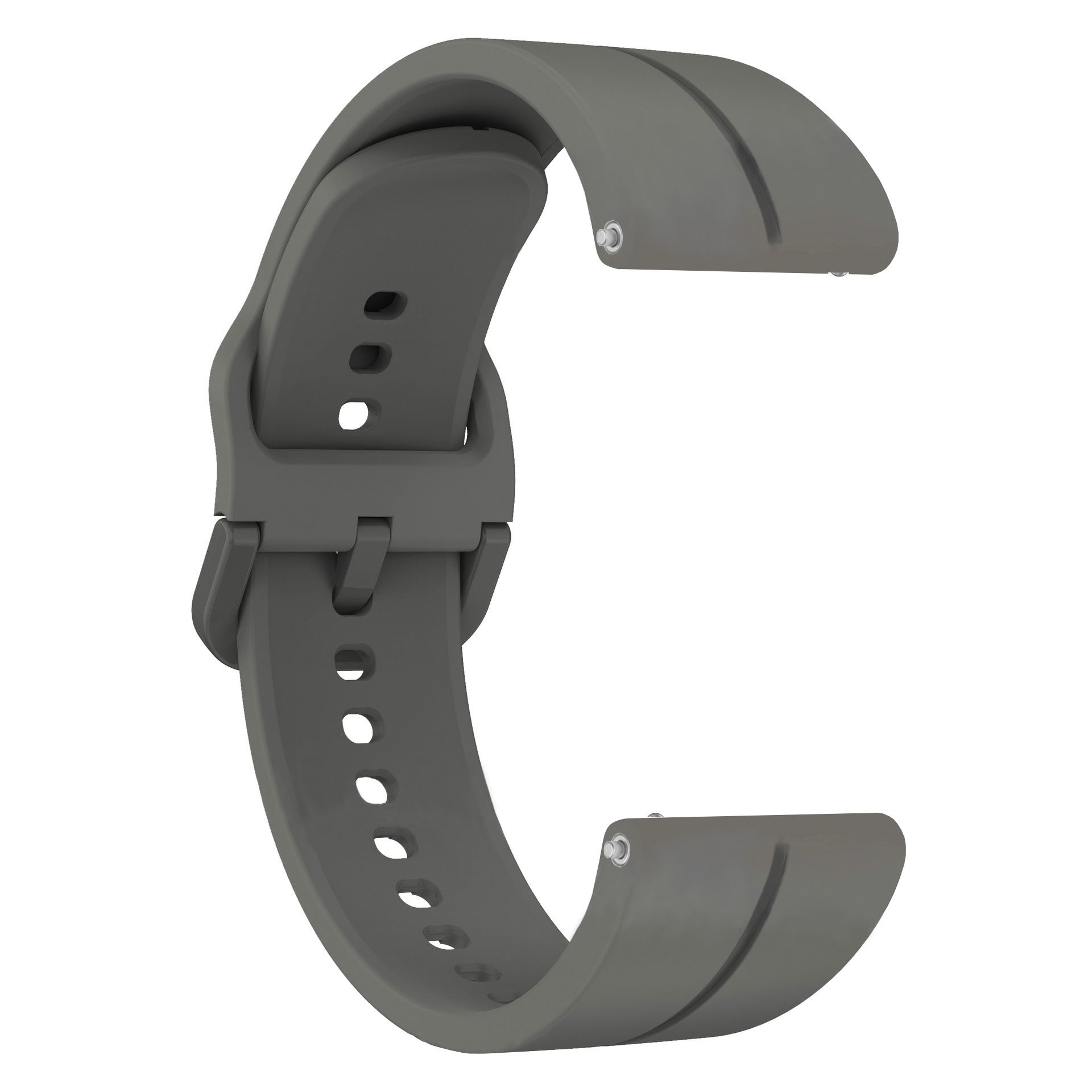 INF Armband watch 3, Silikon, galaxy Ersatzarmband, Samsung, Dunkelgrau