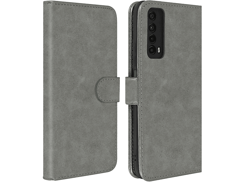 AVIZAR Chester Series, Grau Huawei, P smart Bookcover, 2021