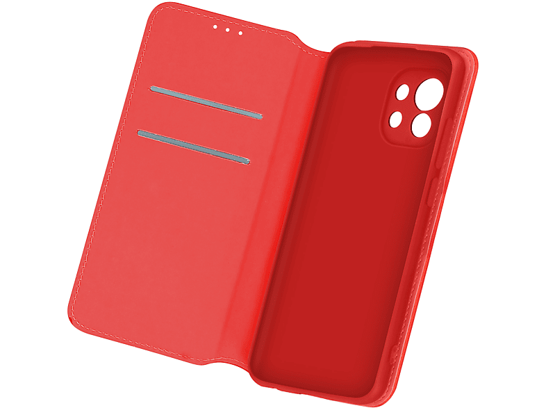 Xiaomi, AVIZAR Xiaomi Bookcover, Series, Elec Mi 11, Rot
