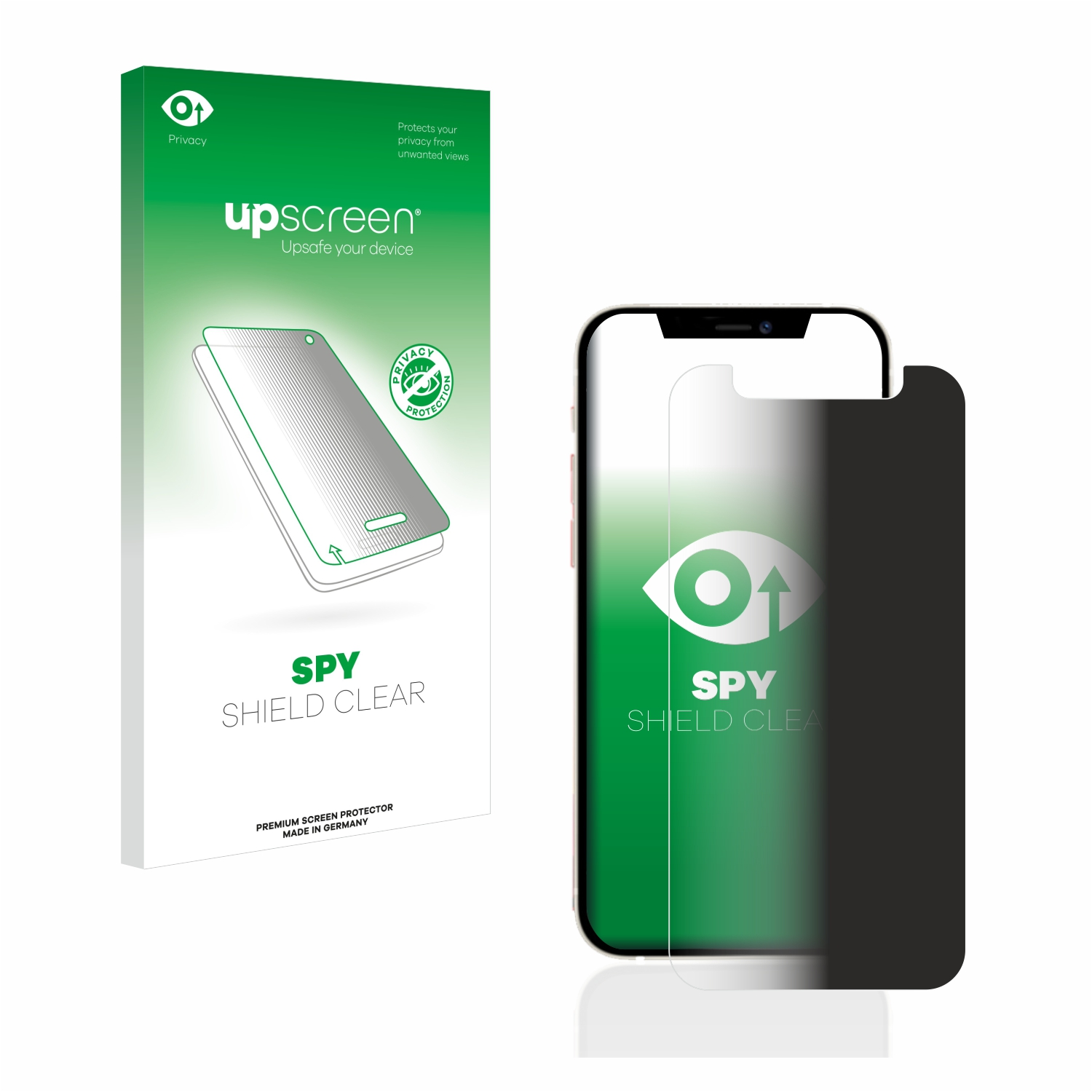 UPSCREEN Anti-Spy iPhone mini) 12 Apple Schutzfolie(für