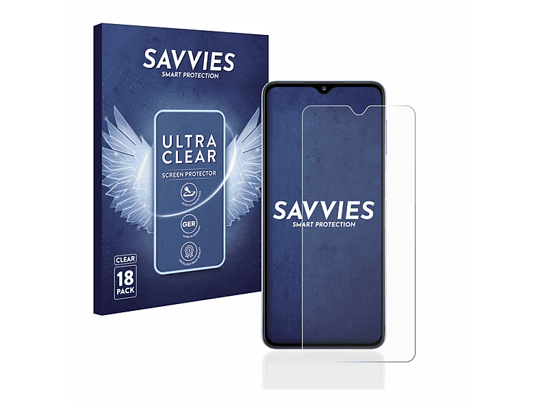Samsung 5G) A32 Schutzfolie(für Galaxy SAVVIES klare 18x