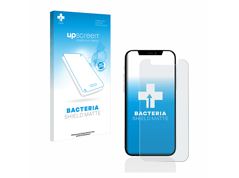 UPSCREEN antibakteriell Apple matte entspiegelt 12 iPhone mini) Schutzfolie(für