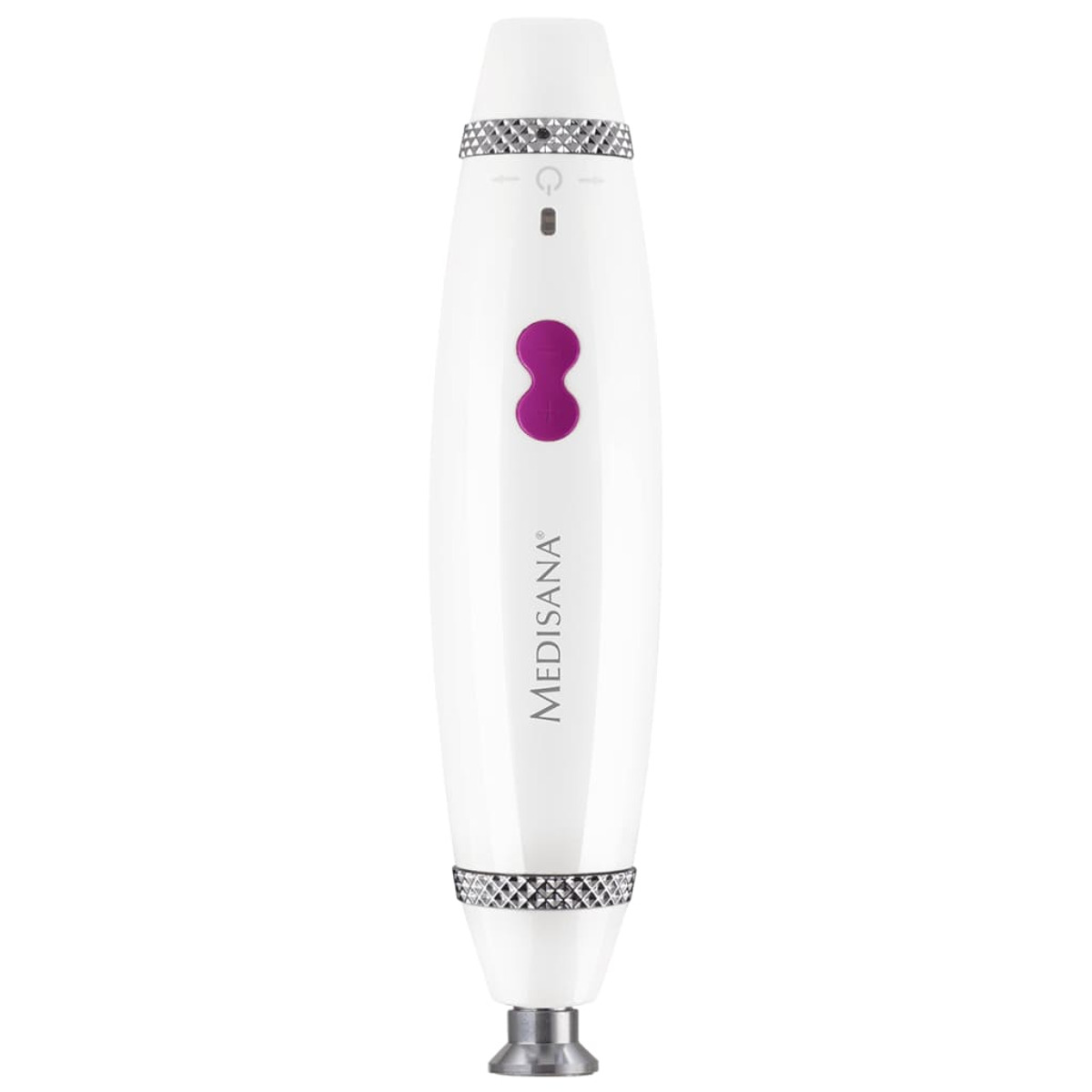 Set eléctrico de manicura y pedicura - MEDISANA MP 840, Manos, Niveles de funcionamiento: 3 niveles, Blanco