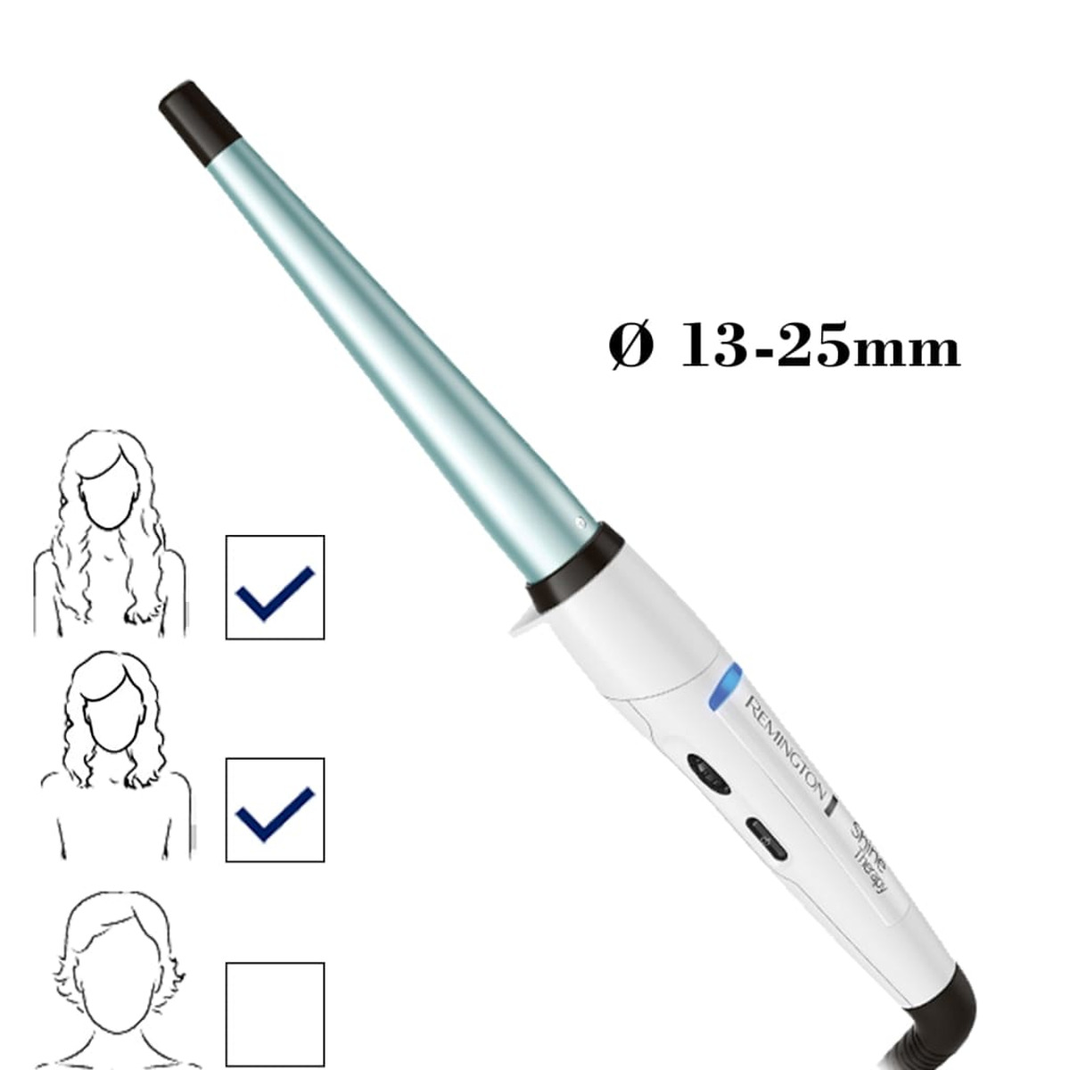 REMINGTON Shine Therapy Lockenstab CI53W