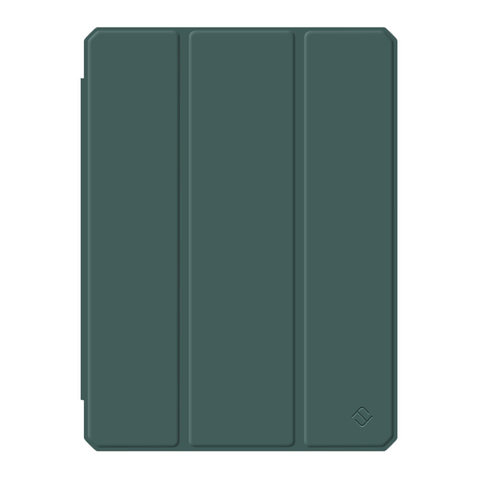 FINTIE Hülle Tablethülle Bookcover für Dunkelgrün Kunstleder, Apple TPU
