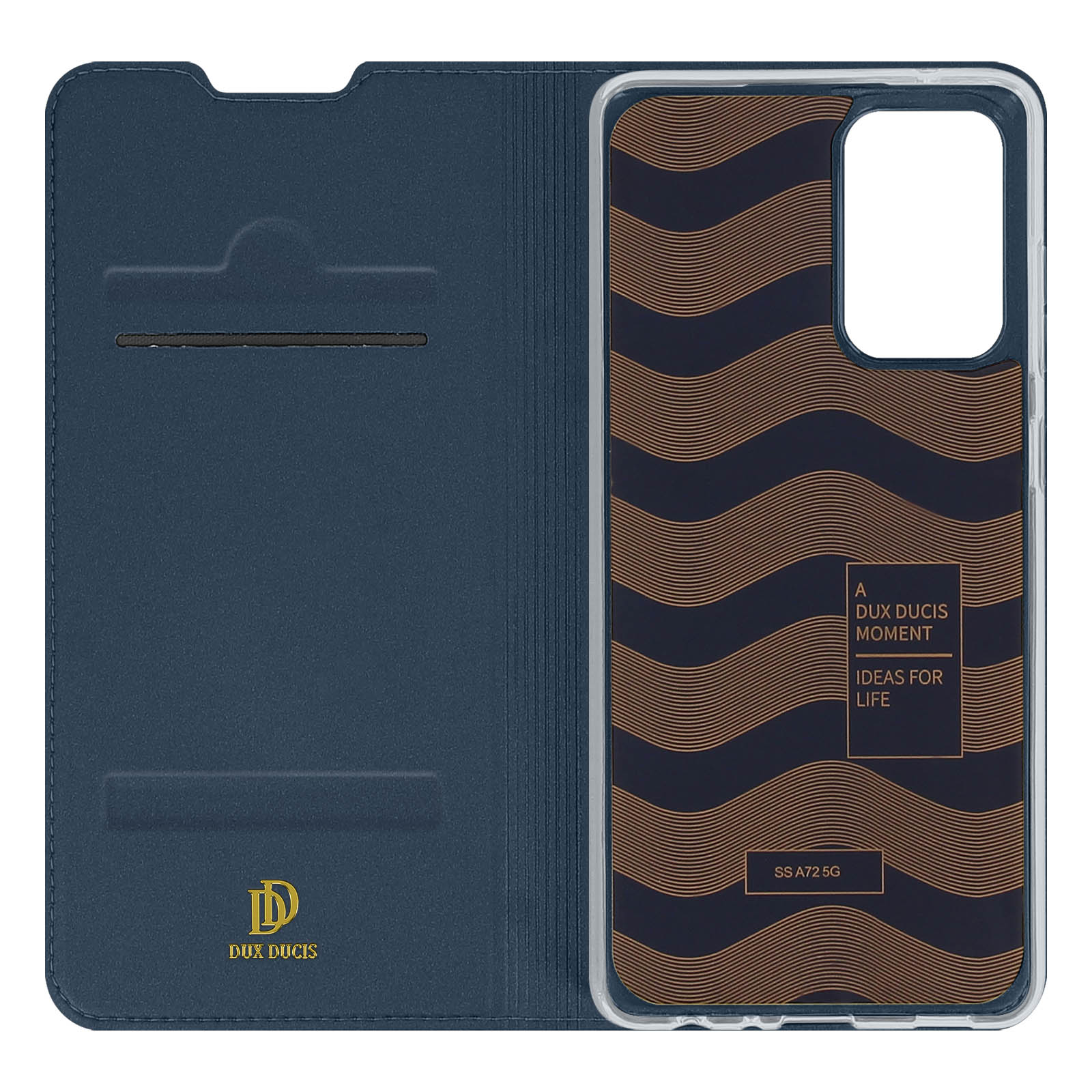 DUX DUCIS Dux Series, Bookcover, Samsung, A72, Blau Galaxy