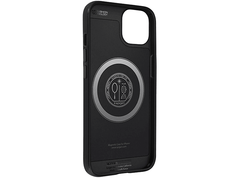 SPIGEN Mag Armor MagFit, Backcover, Apple, iPhone 13 Pro Max, Schwarz