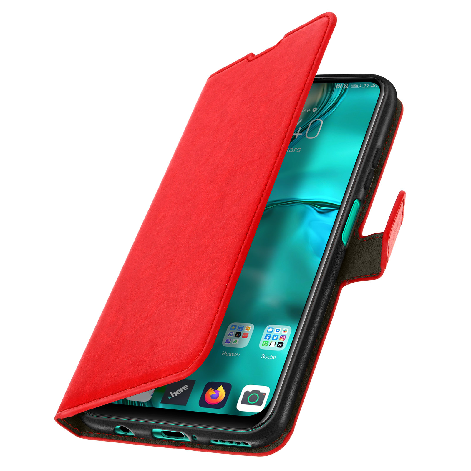 AVIZAR Bookcover, Series, Vintage Huawei, Lite, P40 Rot
