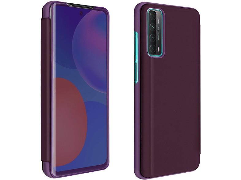 AVIZAR Series, Spiegeleffekt Violett 2021, P Huawei, smart Bookcover,