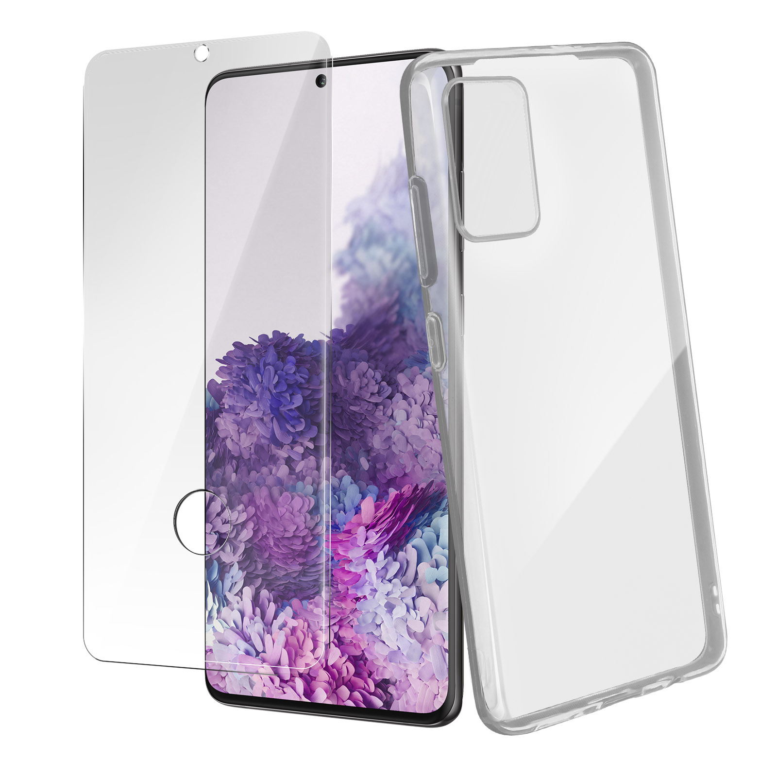 Backcover, Series, Plus, Set Galaxy Samsung, AVIZAR Transparent S20