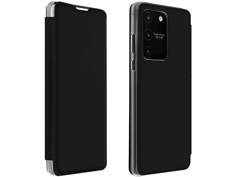 Series, Flico AVIZAR Bookcover, Galaxy Samsung, S10 Lite, Schwarz