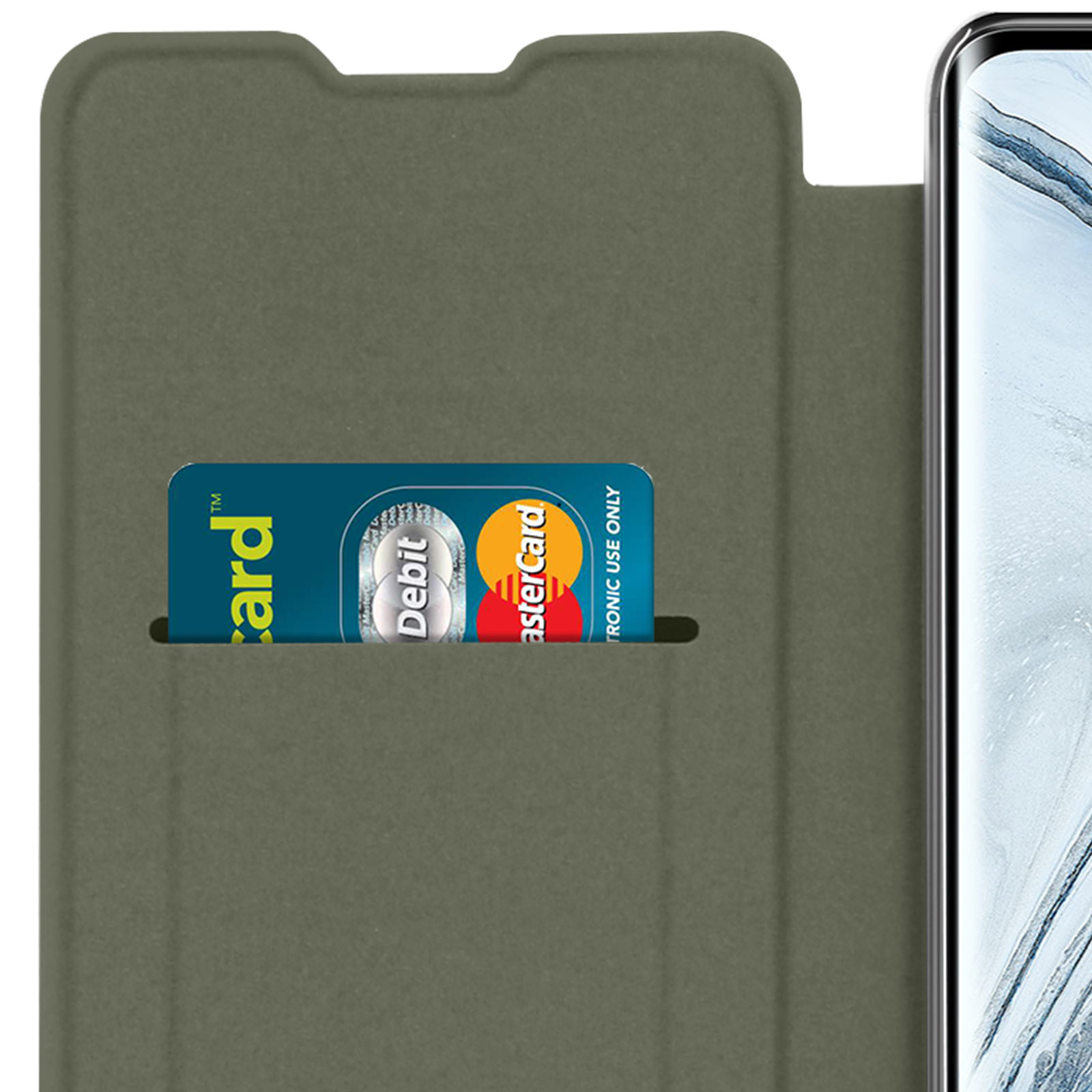AVIZAR Xiaomi, Mi 10 Note Weiß Bookcover, Flico Lite, Series,
