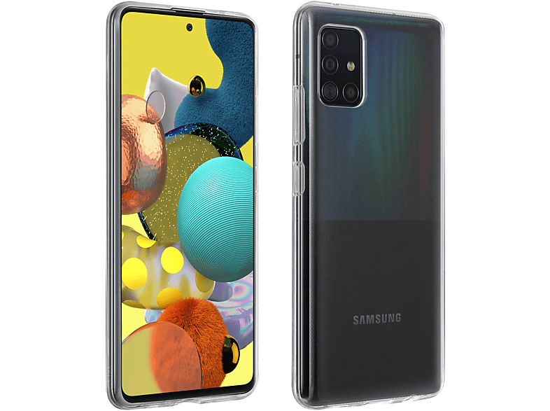 AVIZAR Gelhülle, Bumper, Samsung, Samsung Galaxy A51 5G, Transparent ...