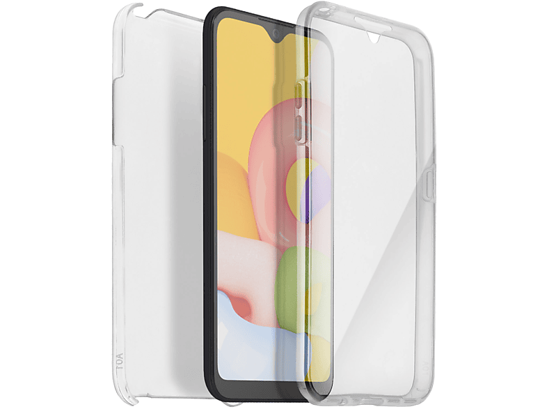 AVIZAR Rundumschutz Series, Full Cover, Samsung, Galaxy A01, Transparent