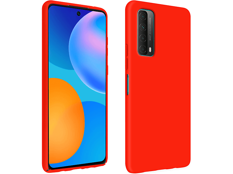 AVIZAR Fast Series, Backcover, Huawei, P smart 2021, Rot