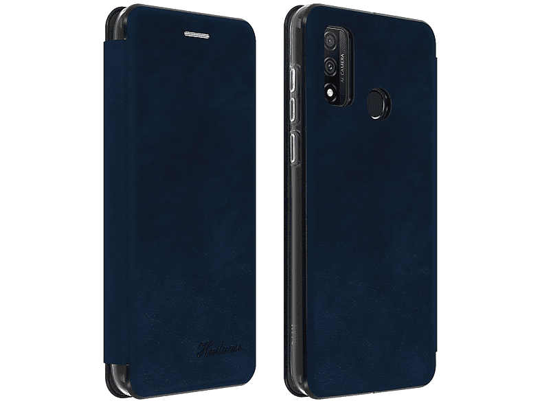 AVIZAR Mayag Series, Huawei, Blau smart Bookcover, P 2020