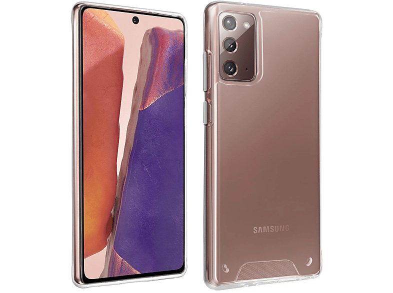 Galaxy Backcover, Note Samsung, AVIZAR Transparent Bazik Series, 20,