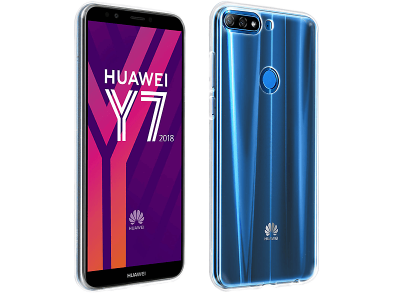 AVIZAR Skin Series, Backcover, Huawei, Y7 Transparent 2018