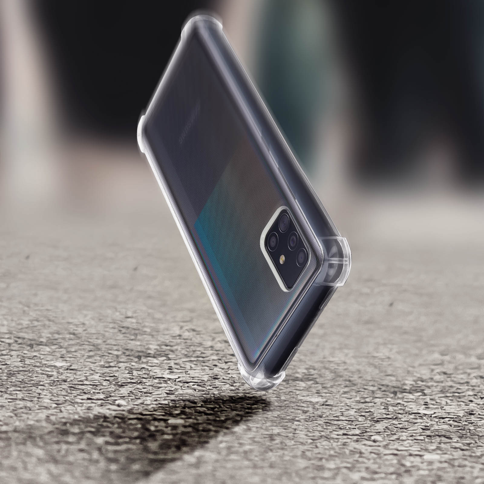 A51 Backcover, 5G, Series, Refined Samsung Transparent AVIZAR Galaxy Samsung,