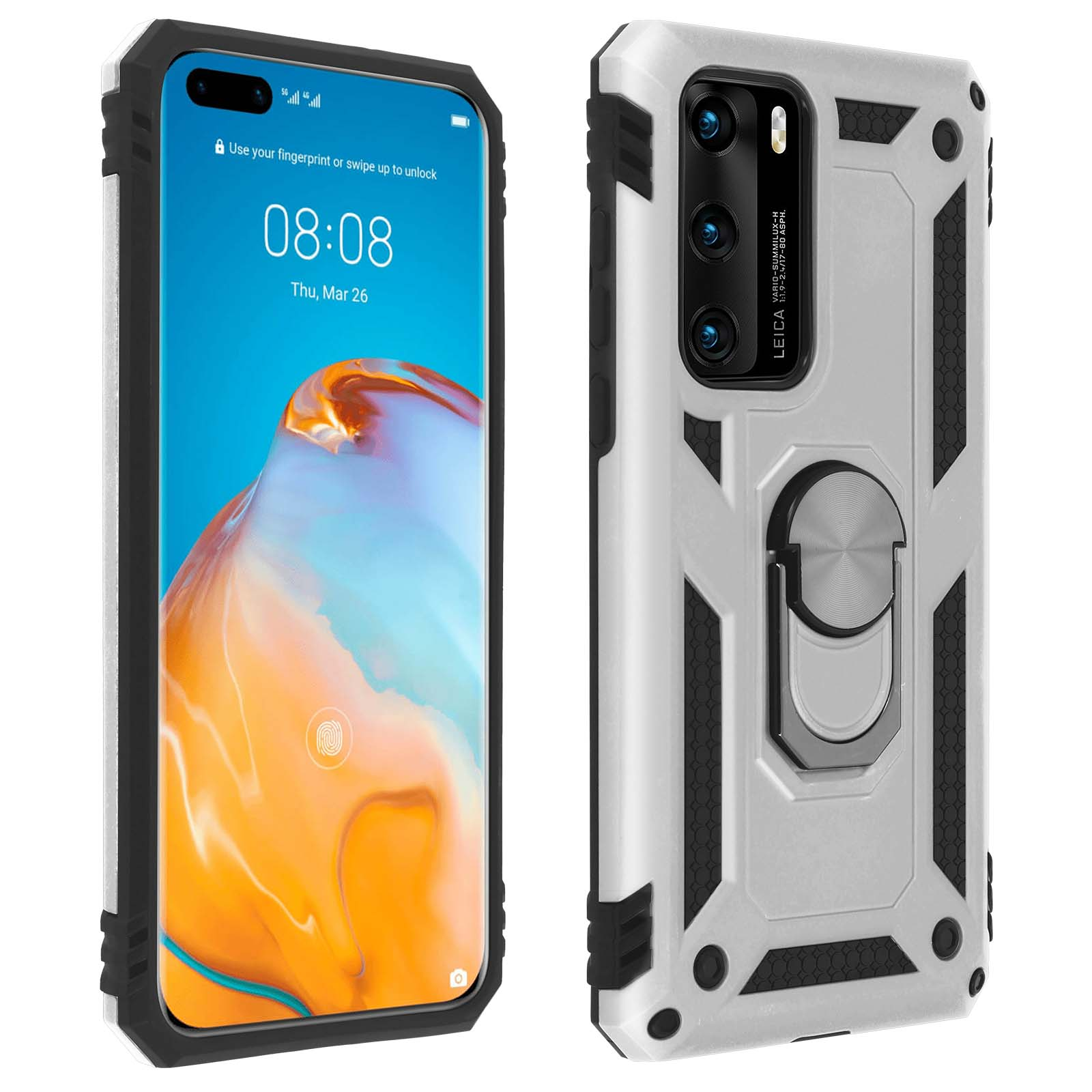 Huawei Backcover, P40, Grau Kosto Huawei, AVIZAR Series,