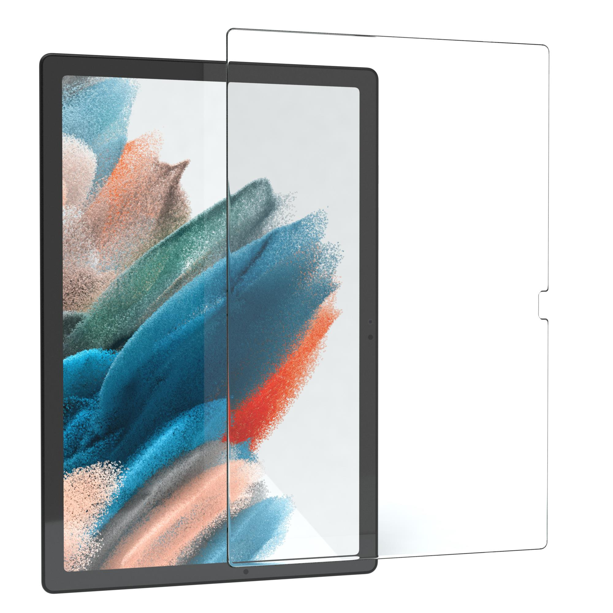 10.5 CASE Display Galaxy Displayschutzglas(für für EAZY Tab Samsung Schutzfolie A8 Glasfolie LTE)