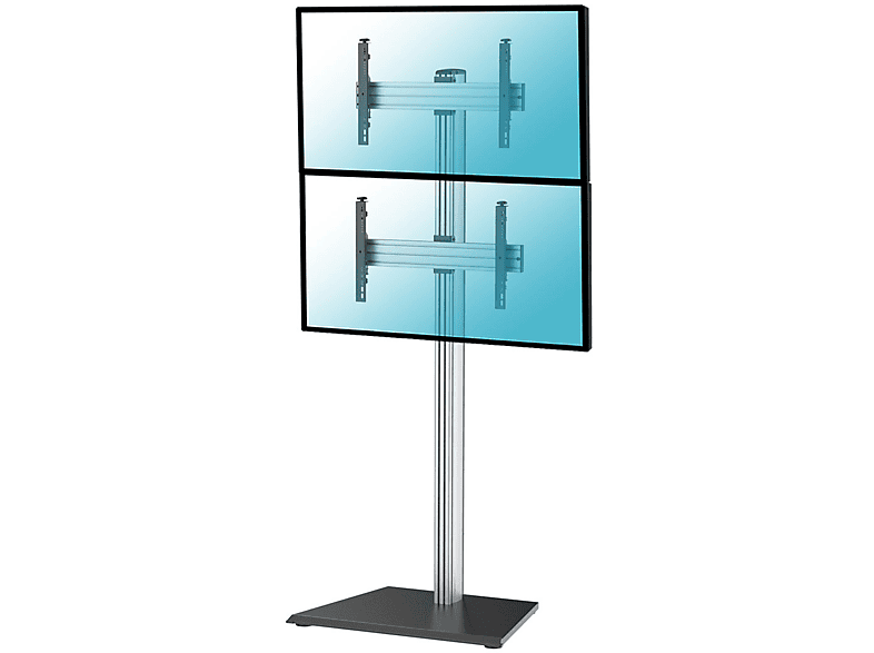 Soporte TV fijo - KIMEX 031-1201K1  Soporte de suelo para 2 TV 40"-65"