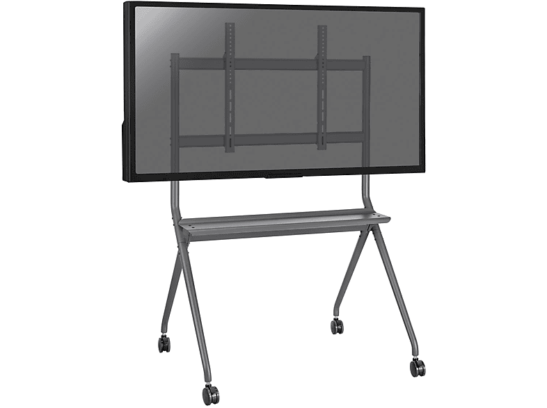 Soporte tv de suelo  - 030-4386 Soporte de suelo con ruedas para pantallas 50"- 86" KIMEX