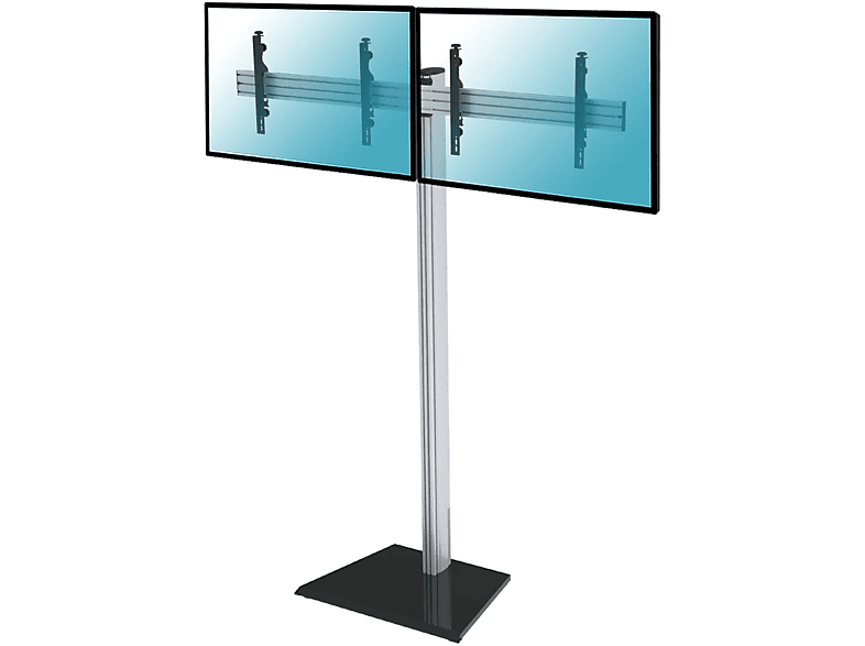 Soporte monitor - KIMEX 031-1221K1 Soporte de suelo para 2 TV 50"-55"