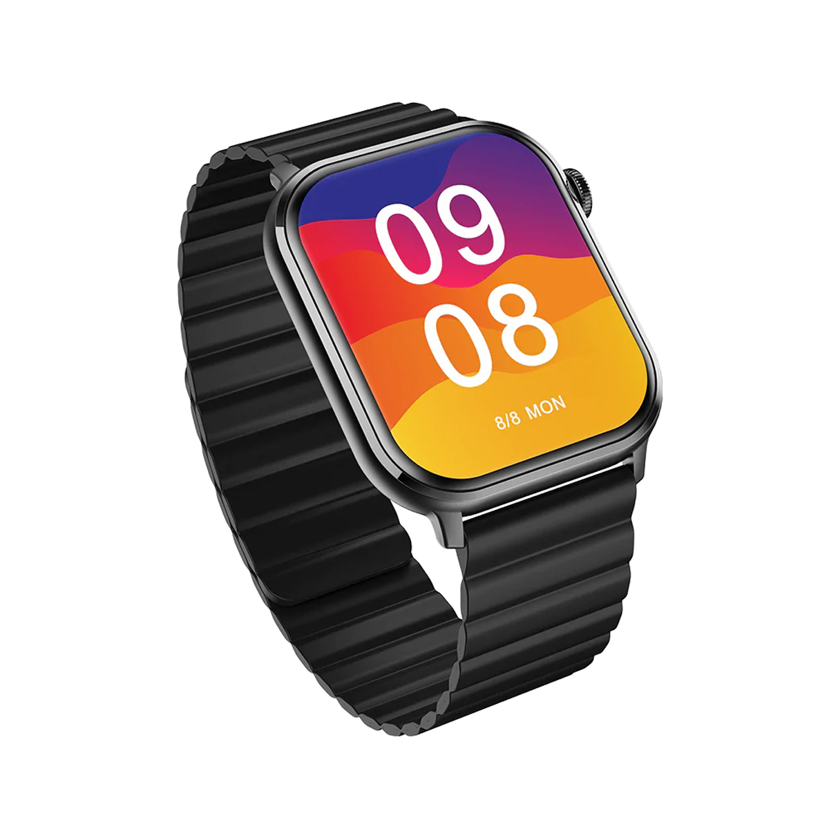 IMILAB W02 Smartwatch Silikon, Schwarz