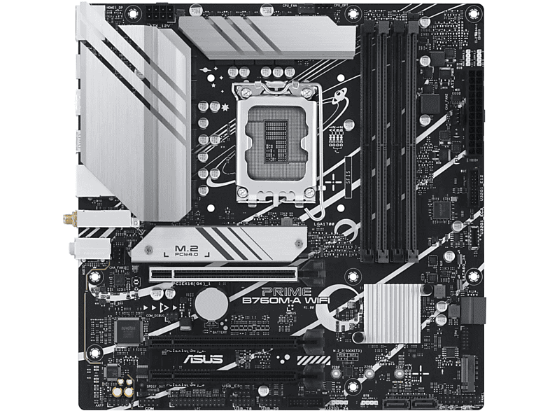 ASUS PRIME B760M-A WIFI Mainboard schwarz