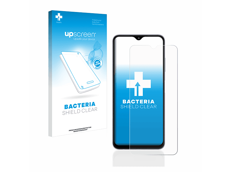 UPSCREEN antibakteriell klare Schutzfolie(für Samsung Galaxy A22 5G)