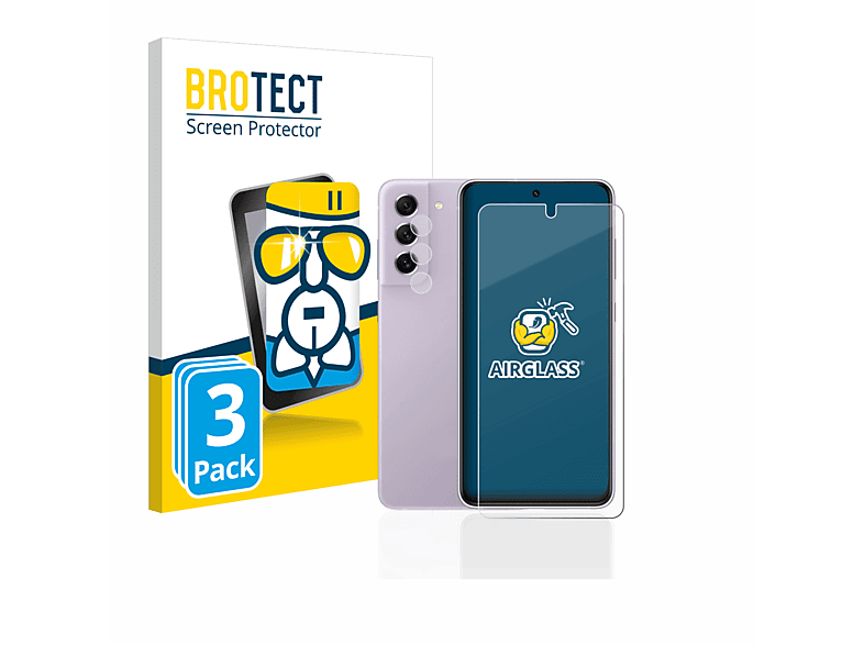 Galaxy 3x 5G) Airglass FE Samsung BROTECT klare Schutzfolie(für S21