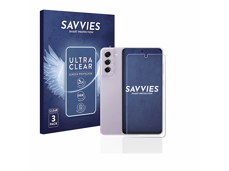 S21 Samsung FE Schutzfolie(für Galaxy 6x SAVVIES 5G) klare