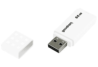 Pendrive  - Pendrive USB 2.0 Goodram 64GB UME2 Blanco GOODRAM, Negro
}