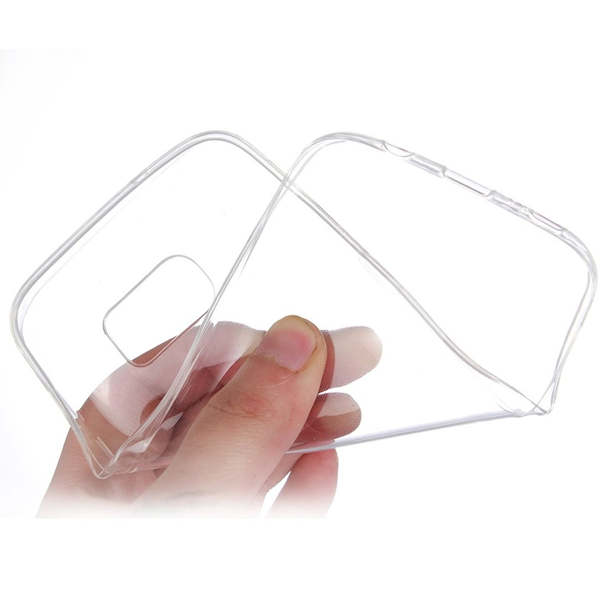 KÖNIG DESIGN Handyhülle Ultra Backcover, Edge, S7 Bumper, Transparent Dünn Samsung, Galaxy