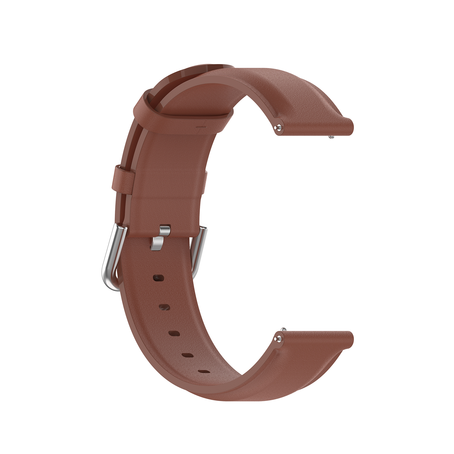 INF Uhrenarmband Leder, 45 aus echtem Samsung, mm/Gear Classic/Frontier, Galaxy Watch 3 S3 Ersatzarmband, Braun