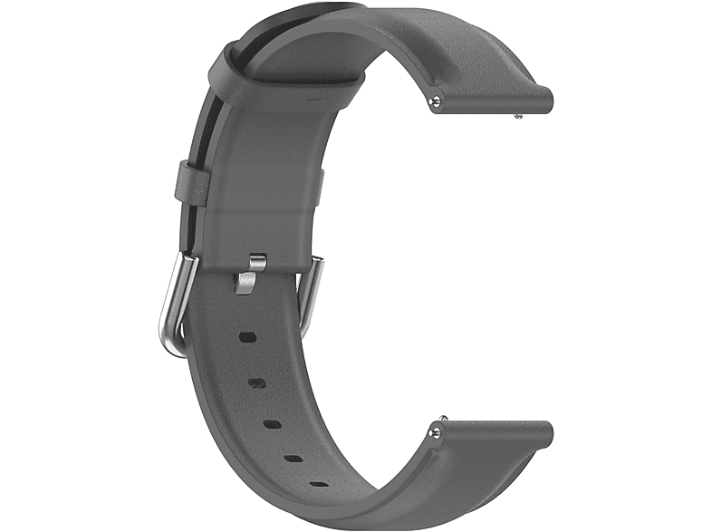 INF Uhrenarmband Echtes Leder, 5/5 Pro/4/4 Watch Grau 41 Classic/3 Ersatzarmband, Samsung, mm, Galaxy
