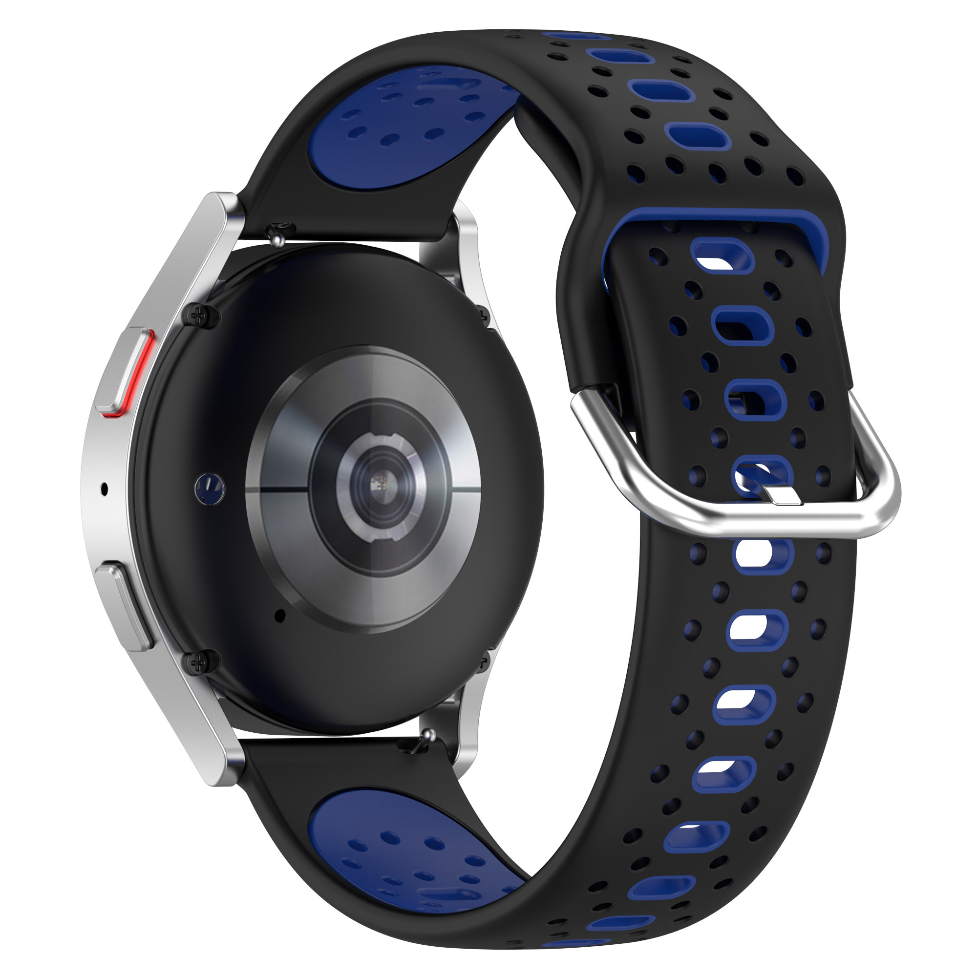 Huawei Samsung Galaxy INF Watch Watch 5 Silikonarmband / mm 5 / Ersatzarmband, Garmin, / für Samsung, pro, Dunkelblau 20