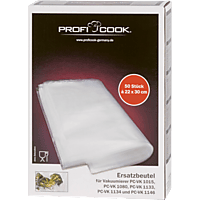 PROFICOOK Vakuum-Ersatzbeutel für PC-VK 1015/1080/1133/1134/1146/C-VK 4000 Vakuumbeutel Transparent