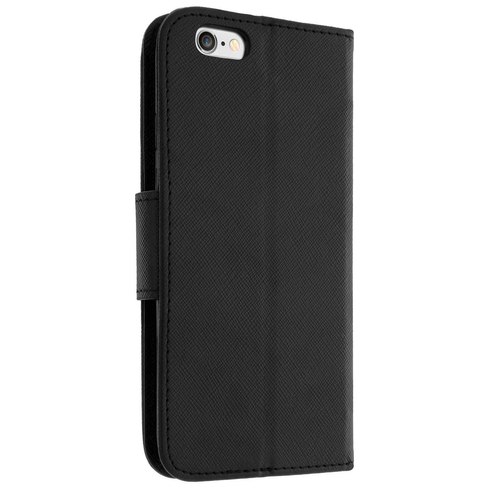 6S, Fancy AVIZAR Bookcover, iPhone Apple, Series, Schwarz