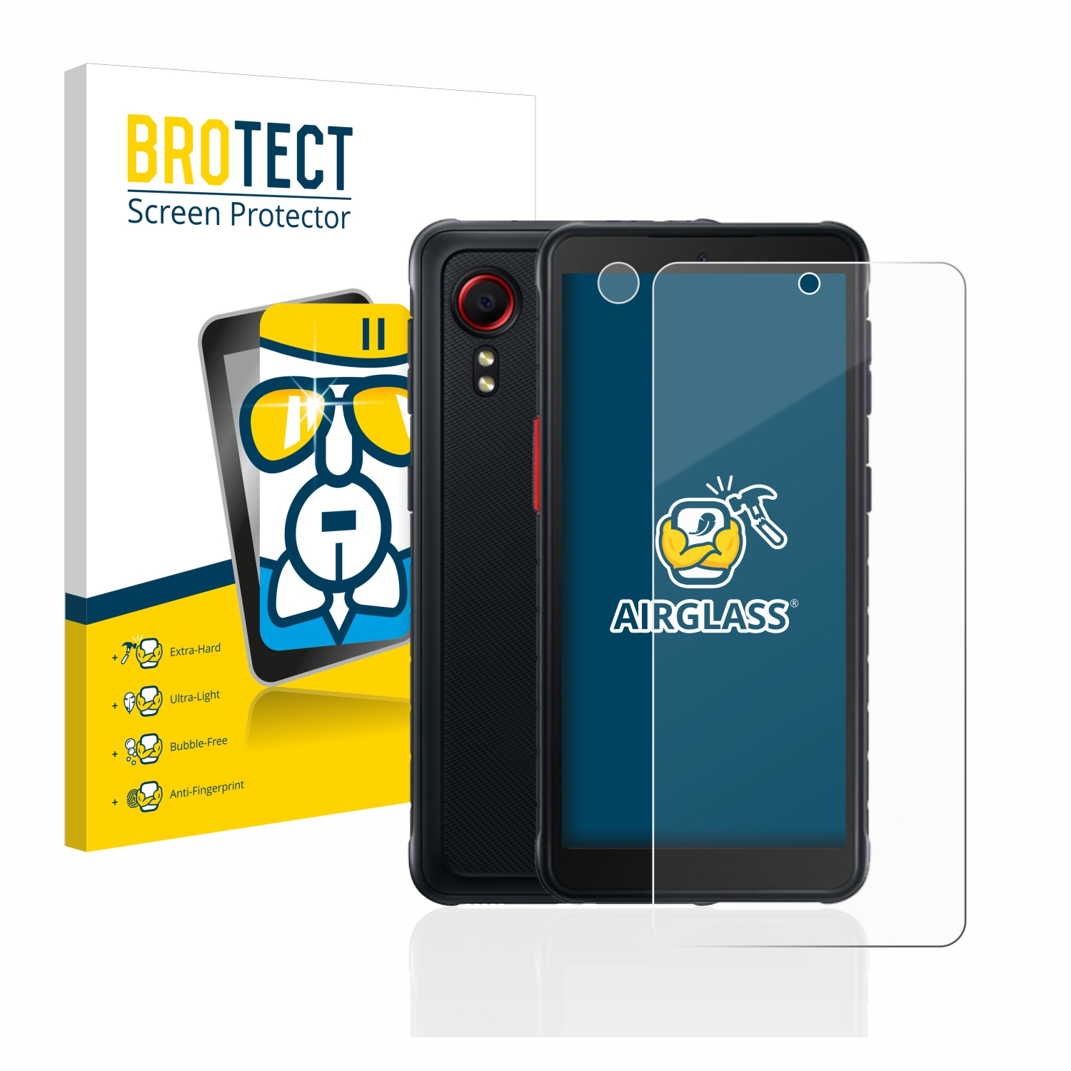 Galaxy Schutzfolie(für Airglass BROTECT XCover 5) Samsung klare