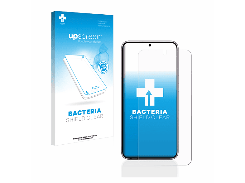 UPSCREEN antibakteriell klare Schutzfolie(für S23) Samsung Galaxy