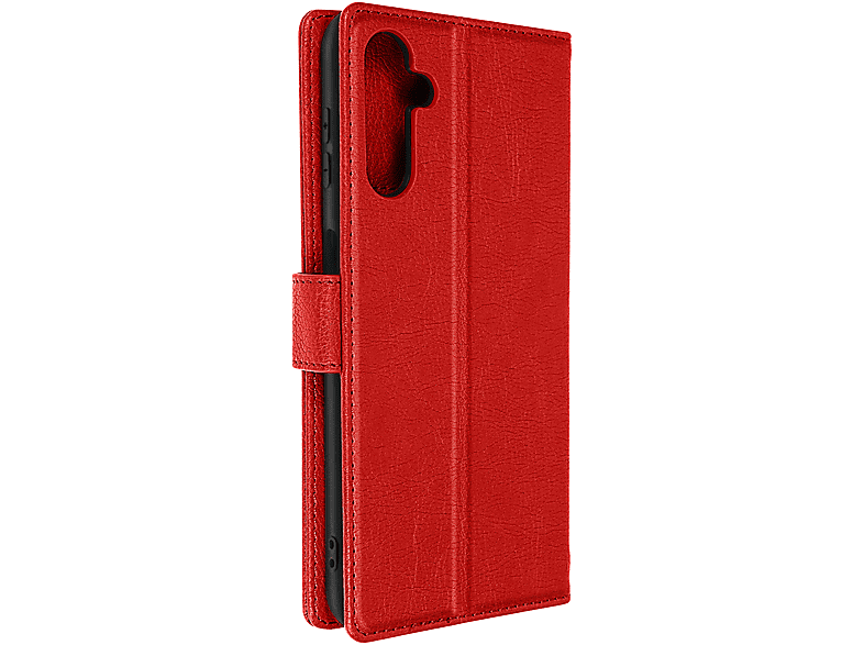 Rot AVIZAR Bookcover, Series, A14, Chesterfield Galaxy Samsung,