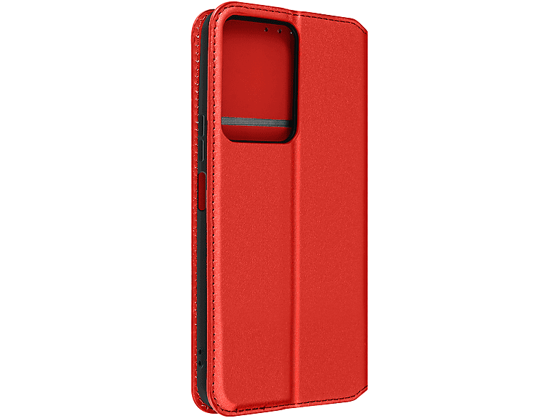 AVIZAR Classic Edition Klappetui Series, Bookcover, Vivo, Vivo Y16, Rot