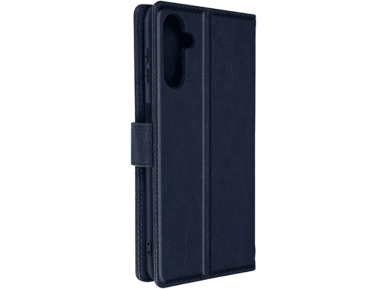 AVIZAR Chesterfield Series, Bookcover, A14, Dunkelblau Galaxy Samsung
