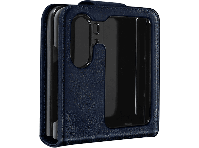 N2 Backcover, Flip, Oppo, Series, Chesterfield Dunkelblau AVIZAR Find