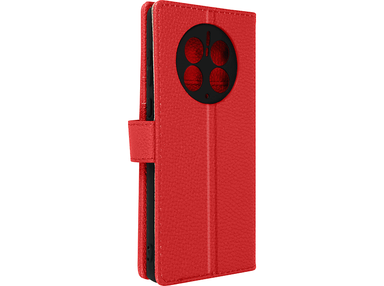 AVIZAR Lenny Series, Bookcover, Huawei, Mate 50 Pro, Rot