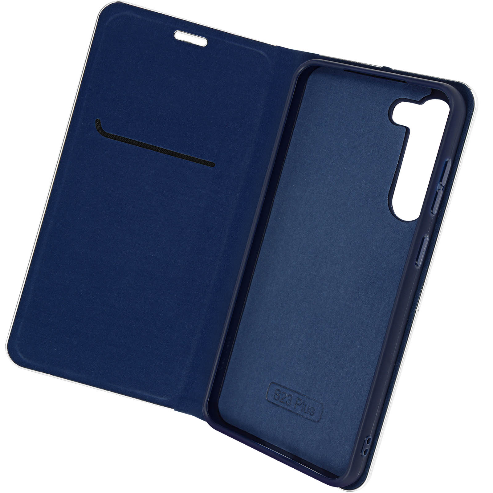 Carbon Bookcover, Samsung, Series, S23 Galaxy Plus, Design Carbon AVIZAR