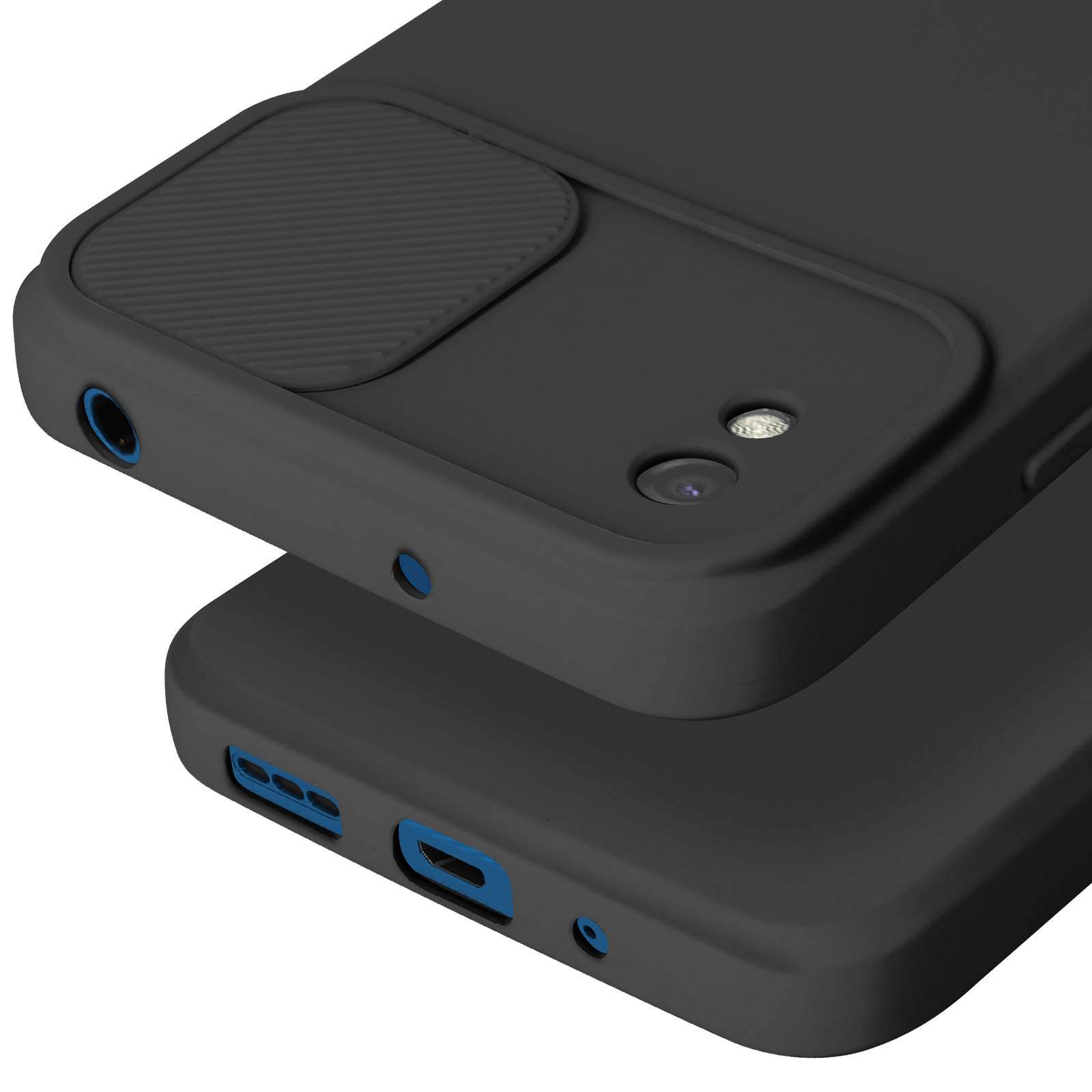 Schwarz Redmi Backcover, 9AT, mit Xiaomi, Handyhülle Kameraschutz Series, AVIZAR