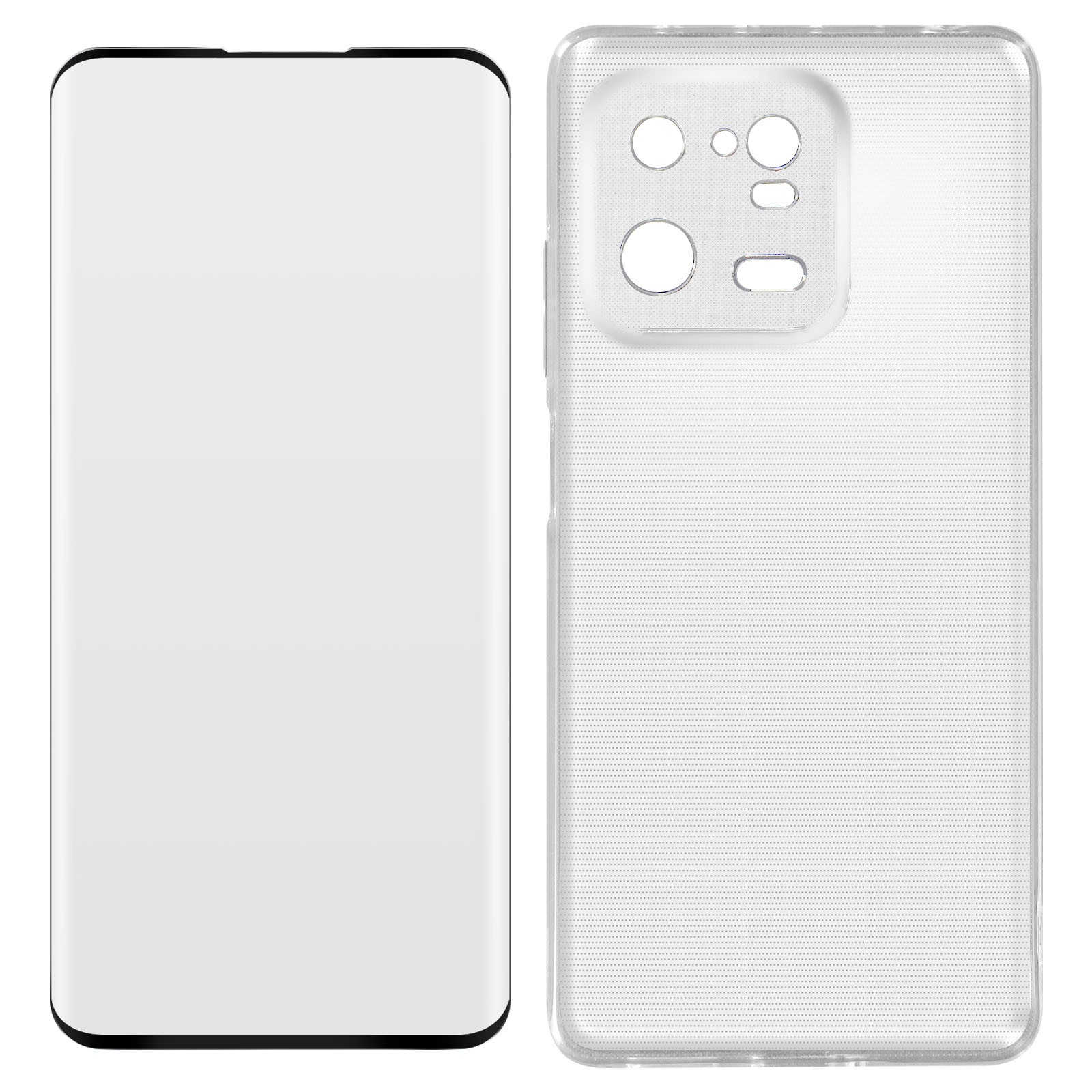 Schwarz Xiaomi, Pro, Backcover, 360 und Folie Hülle 13 Schutz, Series, AVIZAR